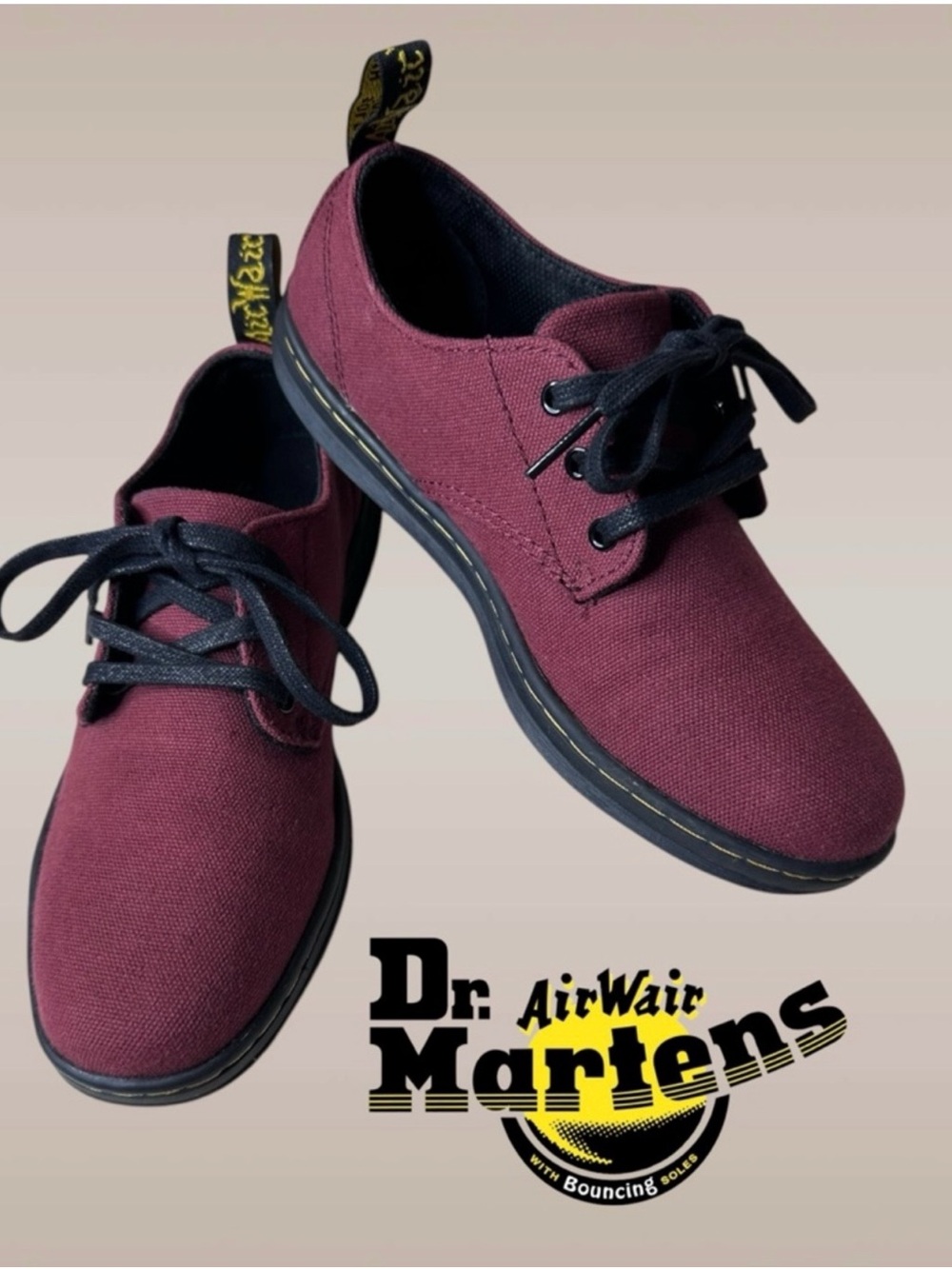 Dr Martens Korey Canvas Kids Shoes Size 2 Doc Martens Youth Dressy School Unisex